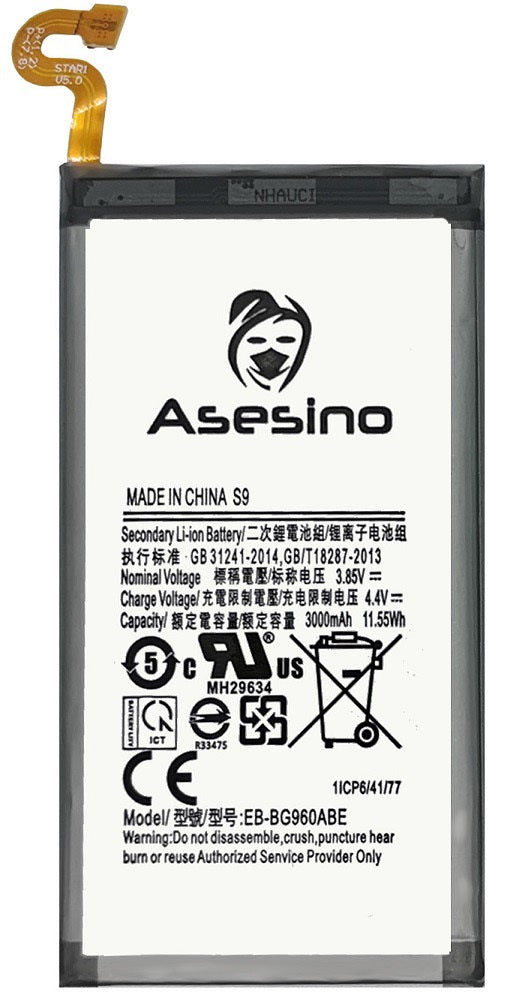 Samsung Galaxy S9 Battery 3000mAh G960 (Premium Asesino)
