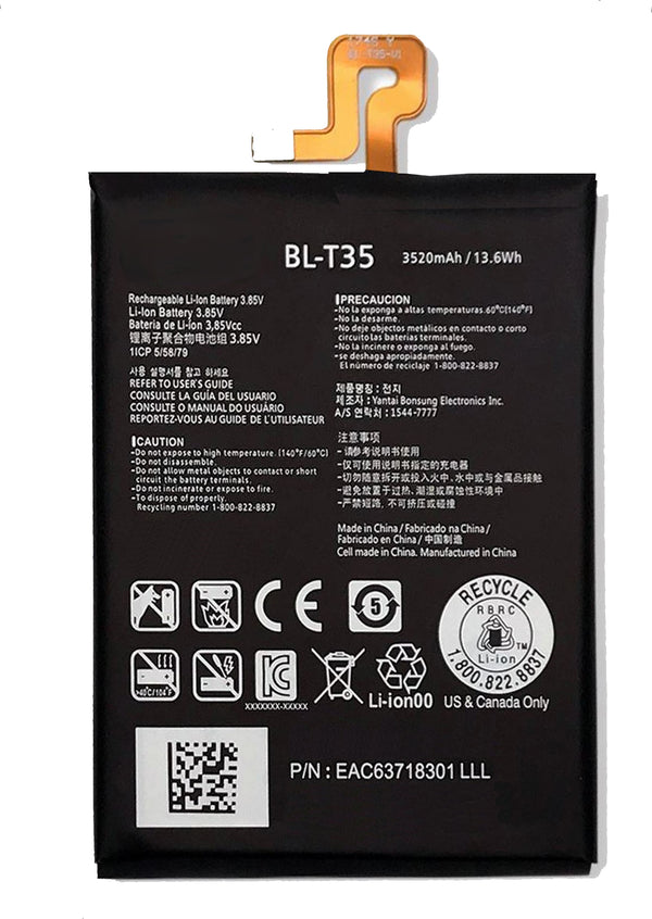 Google Pixel 2 XL Replacement Battery 3520mAh BL-T35 G011C (Standard High Quality)